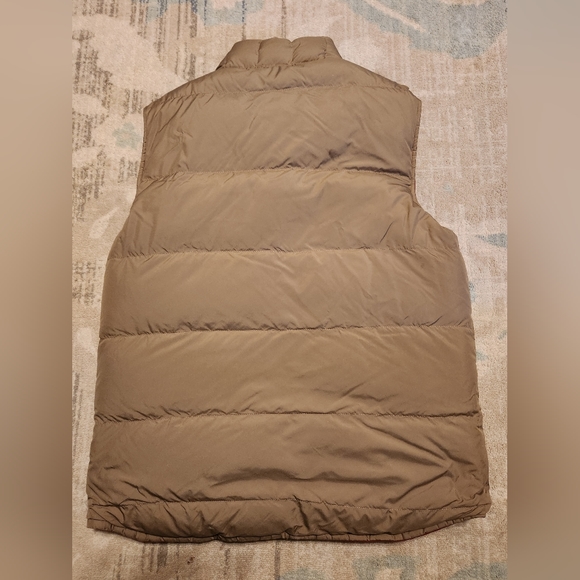 Mens Patagonia Reversible Bivy Down Vest. DarkRed/Tan. Sz Med. Great condition. - Picture 5 of 10